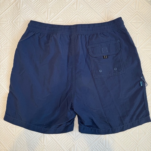 Tommy Bahama Swim Trunks Happy Go Cargo Size Large In Blue - Picture 5 of 6